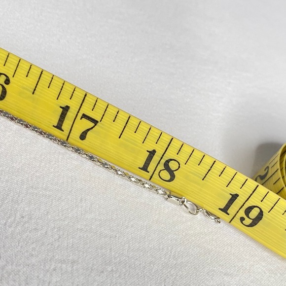 Silver Tone Chain Necklace With Southwestern Style Beads Double Feather Pendant - Picture 7 of 9